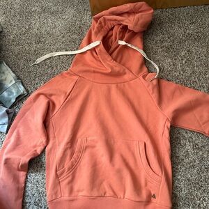 AMPERSAND AVE Coral Hoodie